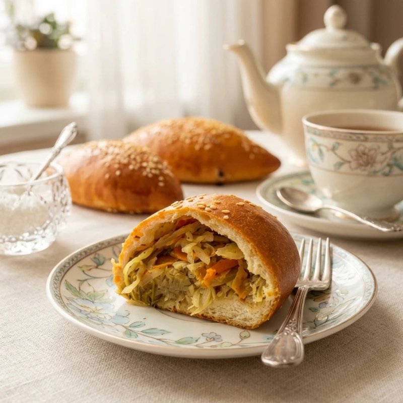 Пирожки с капустой
